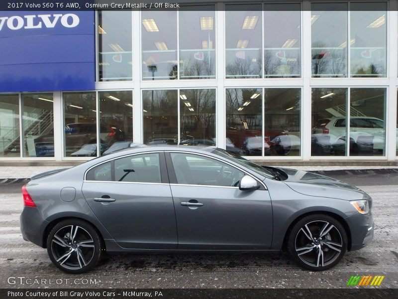  2017 S60 T6 AWD Osmium Grey Metallic