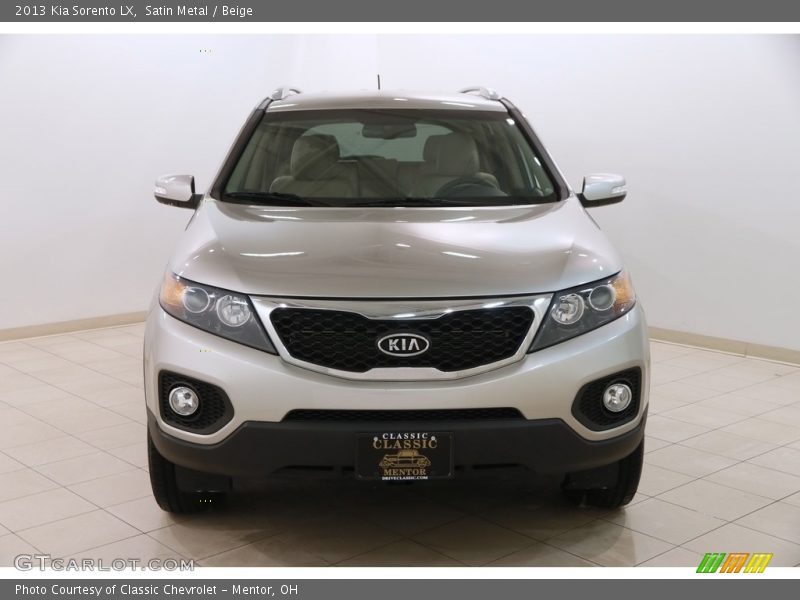 Satin Metal / Beige 2013 Kia Sorento LX