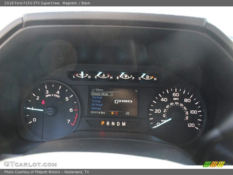 Magnetic / Black 2018 Ford F150 STX SuperCrew