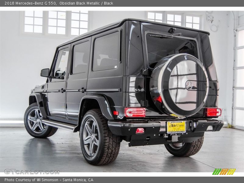 Obsidian Black Metallic / Black 2018 Mercedes-Benz G 550