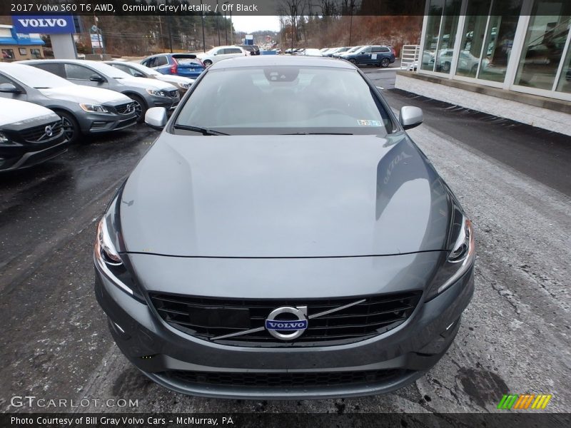 Osmium Grey Metallic / Off Black 2017 Volvo S60 T6 AWD
