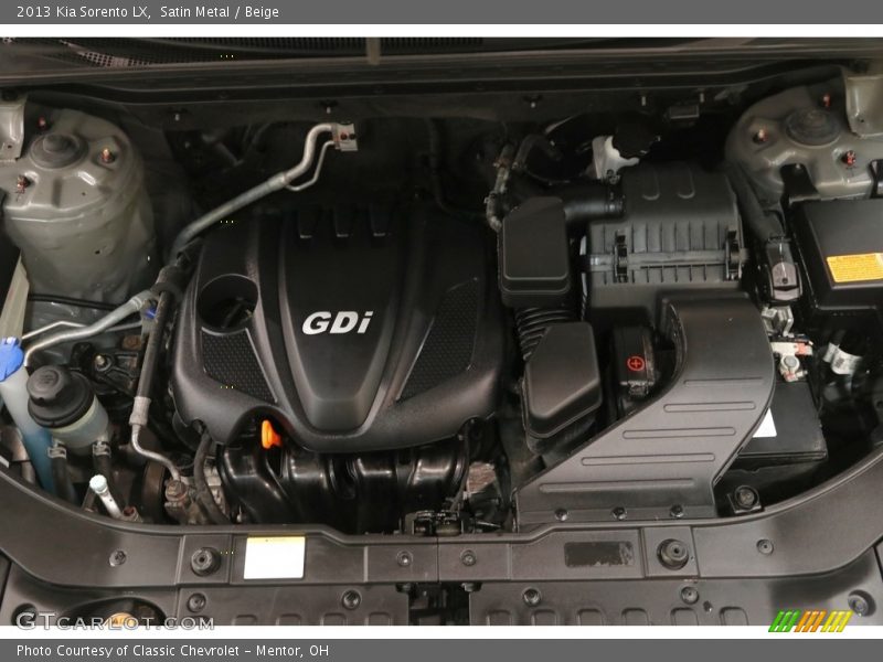 Satin Metal / Beige 2013 Kia Sorento LX