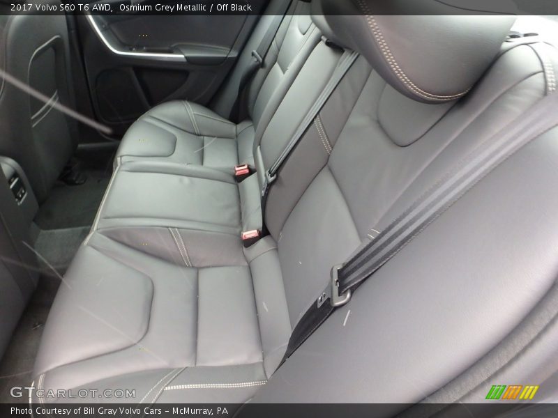 Osmium Grey Metallic / Off Black 2017 Volvo S60 T6 AWD