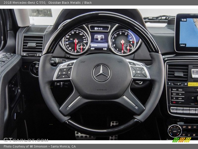  2018 G 550 Steering Wheel