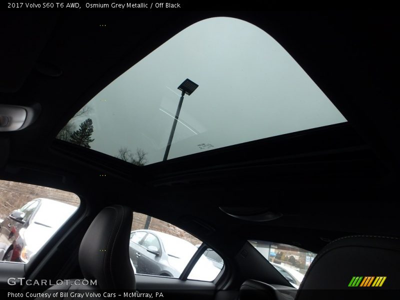 Osmium Grey Metallic / Off Black 2017 Volvo S60 T6 AWD