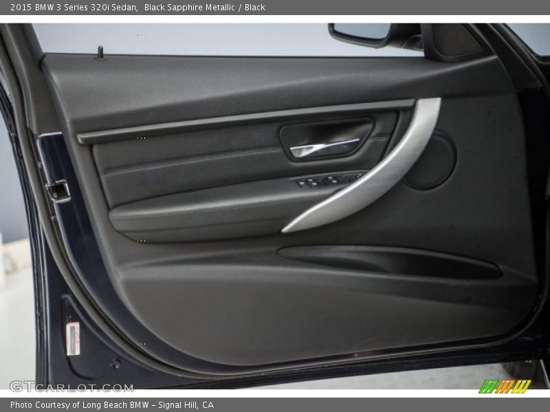 Black Sapphire Metallic / Black 2015 BMW 3 Series 320i Sedan