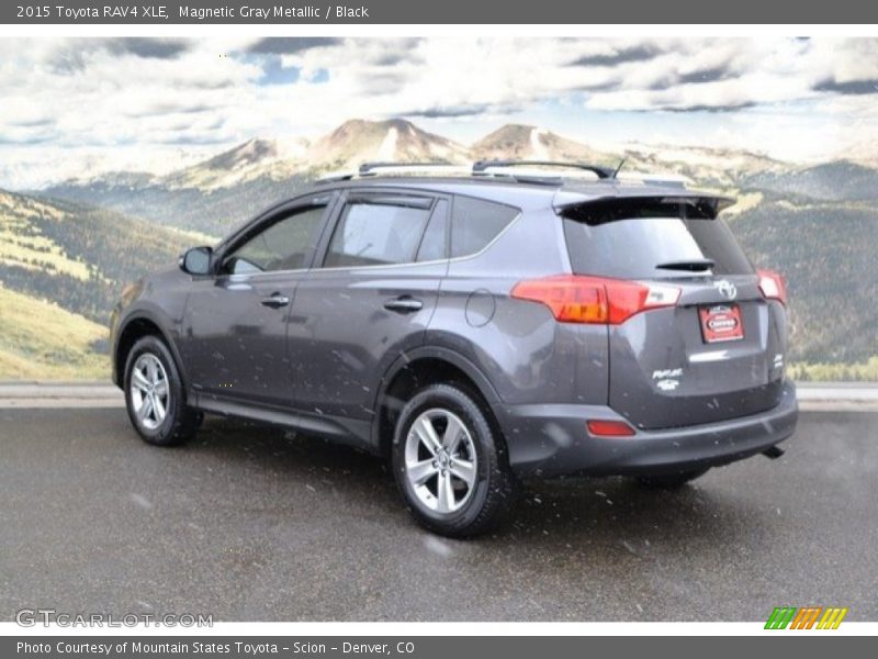 Magnetic Gray Metallic / Black 2015 Toyota RAV4 XLE