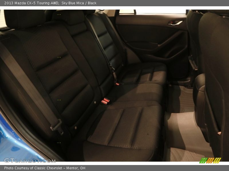 Sky Blue Mica / Black 2013 Mazda CX-5 Touring AWD