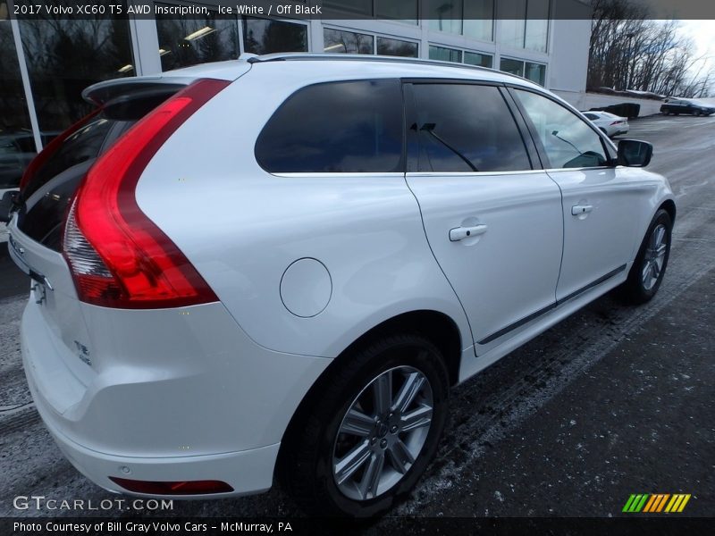 Ice White / Off Black 2017 Volvo XC60 T5 AWD Inscription