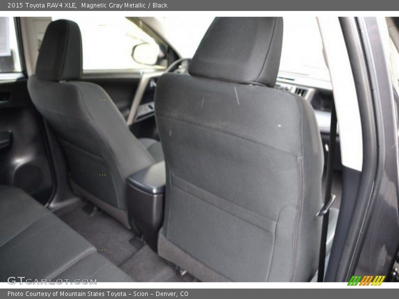 Magnetic Gray Metallic / Black 2015 Toyota RAV4 XLE
