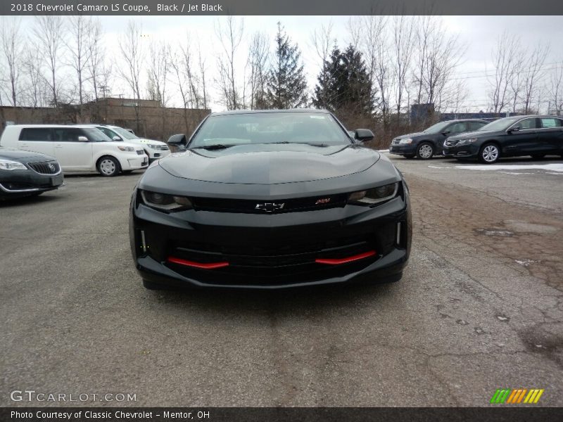 Black / Jet Black 2018 Chevrolet Camaro LS Coupe