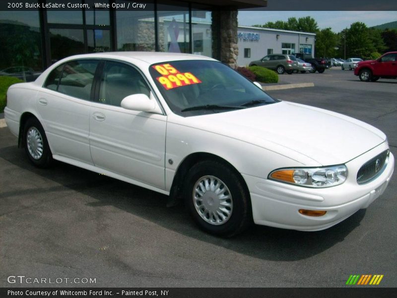 White Opal / Gray 2005 Buick LeSabre Custom
