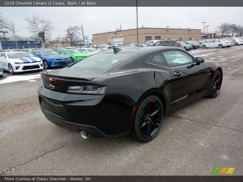 Black / Jet Black 2018 Chevrolet Camaro LS Coupe