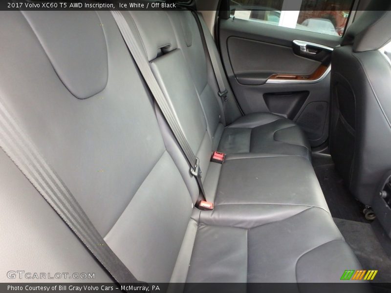 Ice White / Off Black 2017 Volvo XC60 T5 AWD Inscription