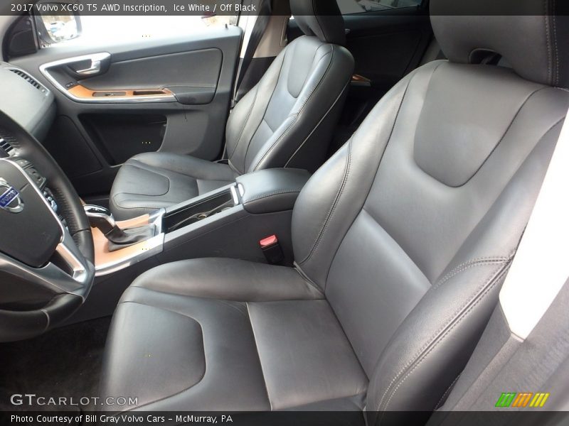 Ice White / Off Black 2017 Volvo XC60 T5 AWD Inscription