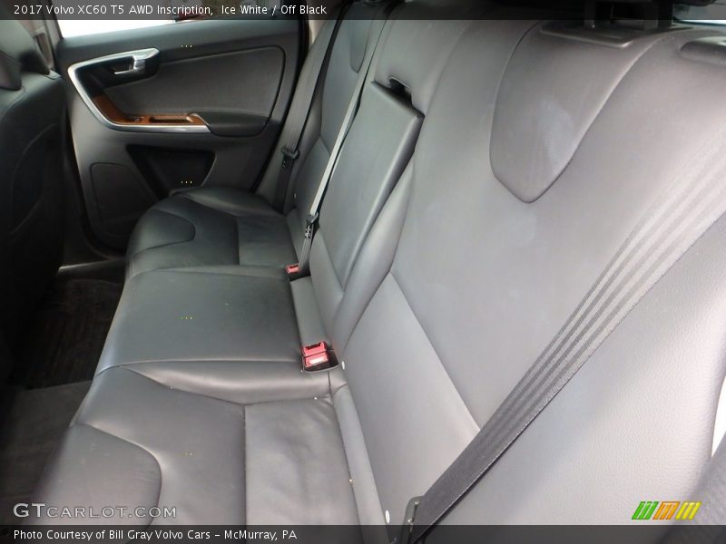 Ice White / Off Black 2017 Volvo XC60 T5 AWD Inscription