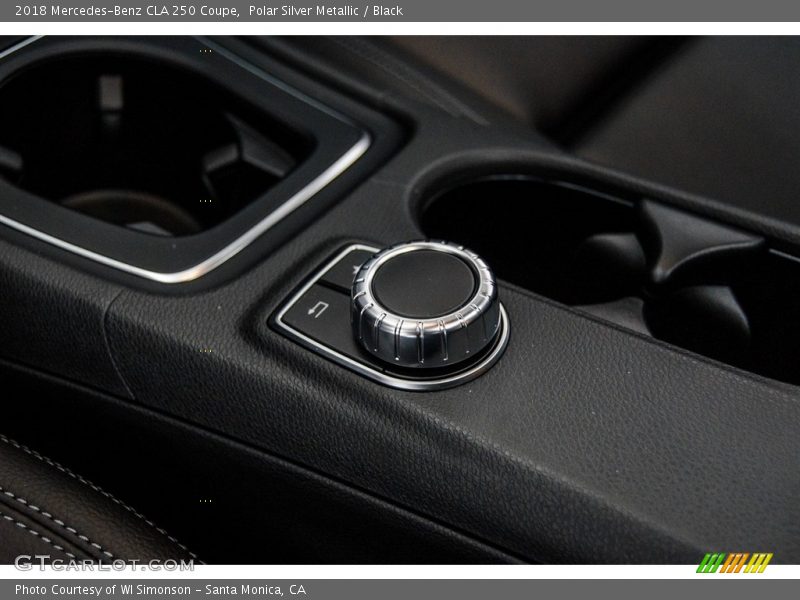 Polar Silver Metallic / Black 2018 Mercedes-Benz CLA 250 Coupe