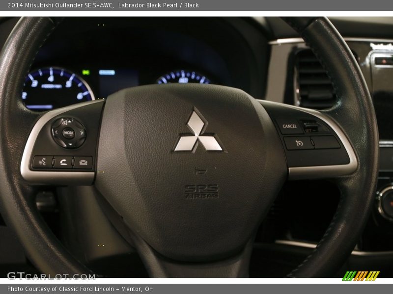 Labrador Black Pearl / Black 2014 Mitsubishi Outlander SE S-AWC