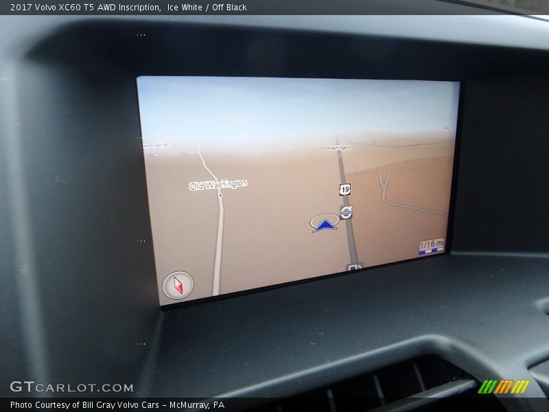 Ice White / Off Black 2017 Volvo XC60 T5 AWD Inscription