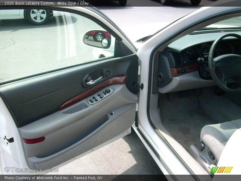 White Opal / Gray 2005 Buick LeSabre Custom