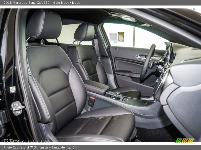 Night Black / Black 2018 Mercedes-Benz GLA 250