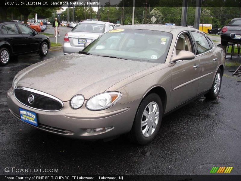 Sandstone Metallic / Neutral 2007 Buick LaCrosse CX