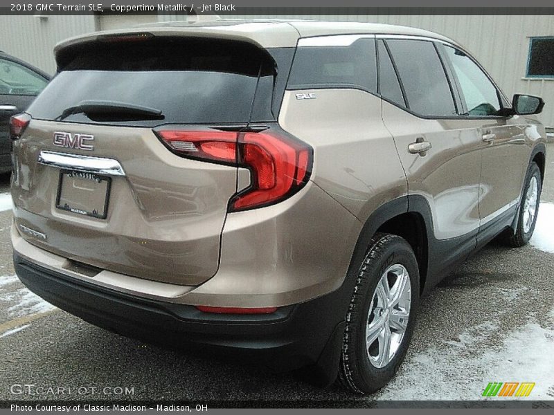 Coppertino Metallic / ­Jet Black 2018 GMC Terrain SLE