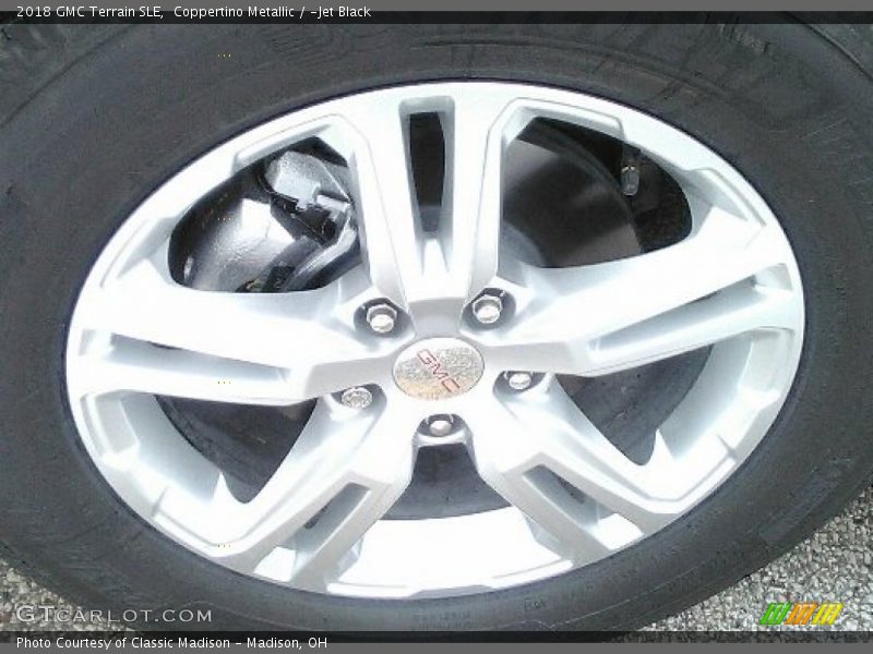 Coppertino Metallic / ­Jet Black 2018 GMC Terrain SLE