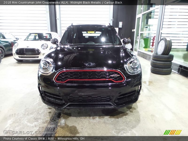 Midnight Black Metallic / Carbon Black 2018 Mini Countryman John Cooperworks ALL4