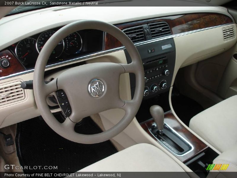 Sandstone Metallic / Neutral 2007 Buick LaCrosse CX