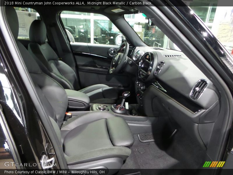 Midnight Black Metallic / Carbon Black 2018 Mini Countryman John Cooperworks ALL4