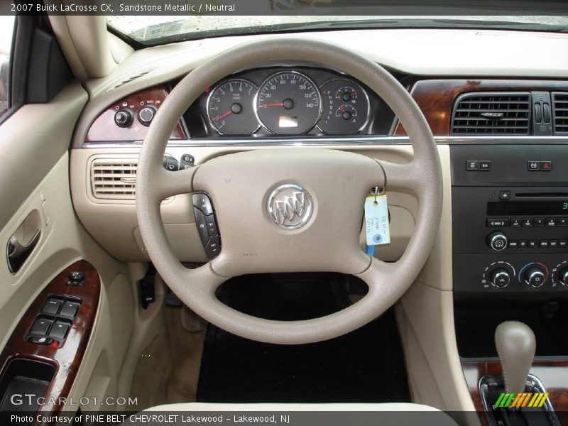 Sandstone Metallic / Neutral 2007 Buick LaCrosse CX