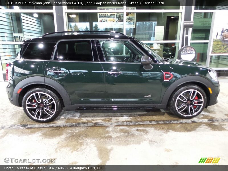 John Cooper Works Rebel Green / Carbon Black 2018 Mini Countryman John Cooperworks ALL4