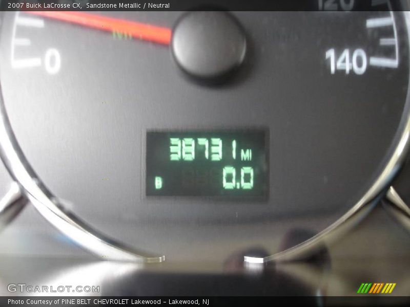 Sandstone Metallic / Neutral 2007 Buick LaCrosse CX