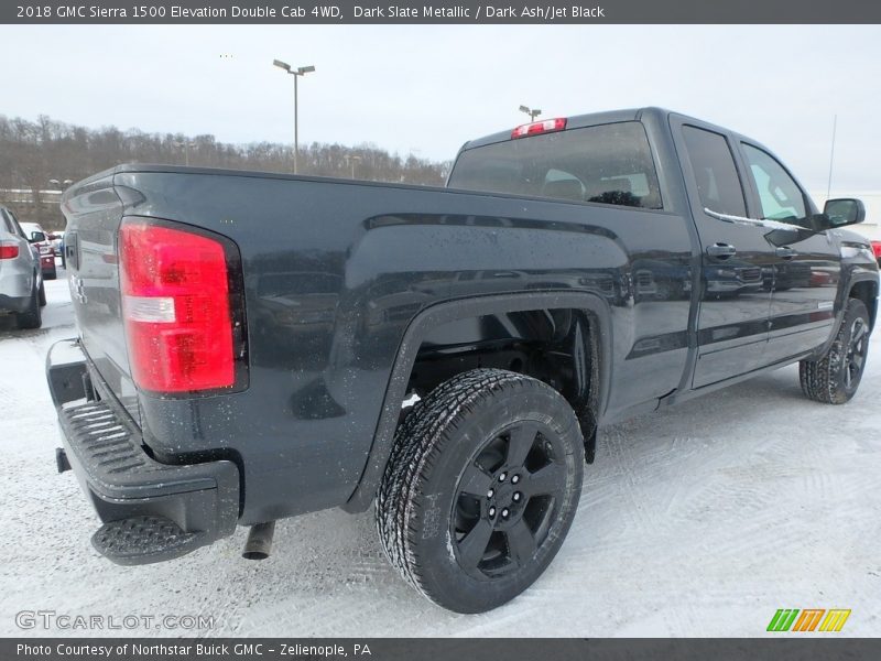 Dark Slate Metallic / Dark Ash/Jet Black 2018 GMC Sierra 1500 Elevation Double Cab 4WD