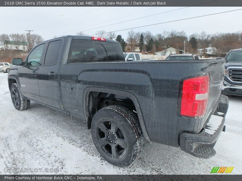 Dark Slate Metallic / Dark Ash/Jet Black 2018 GMC Sierra 1500 Elevation Double Cab 4WD