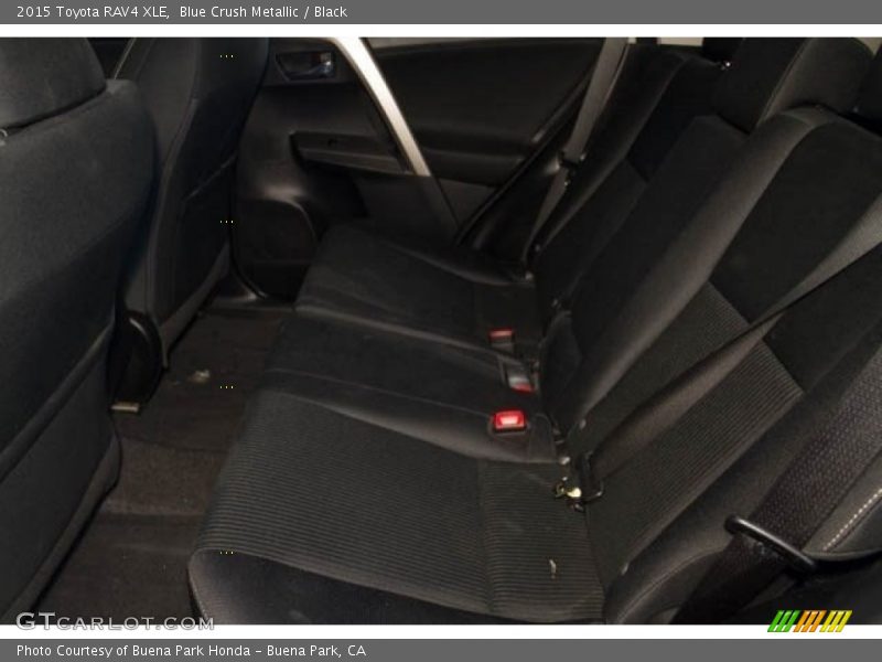 Blue Crush Metallic / Black 2015 Toyota RAV4 XLE