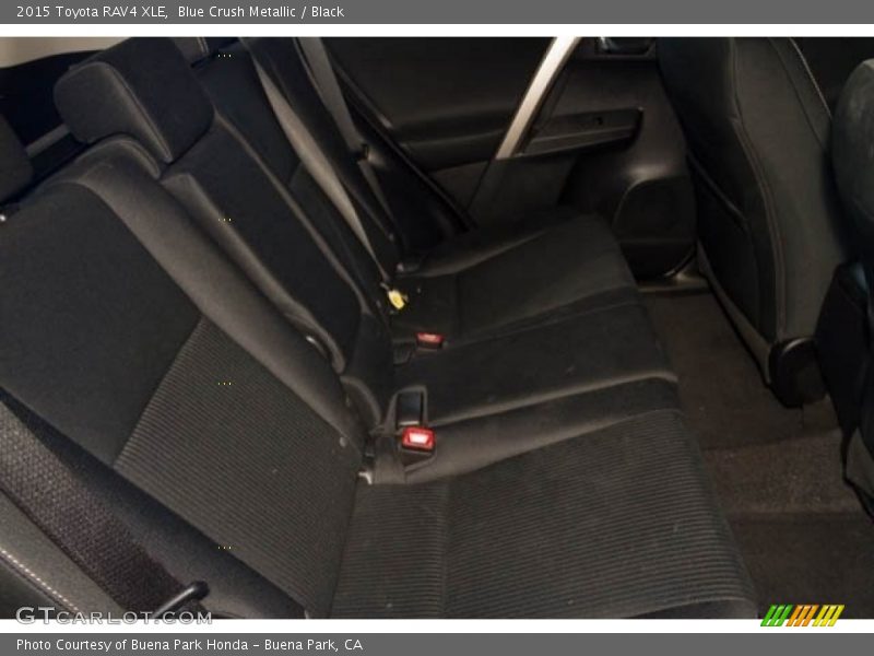 Blue Crush Metallic / Black 2015 Toyota RAV4 XLE