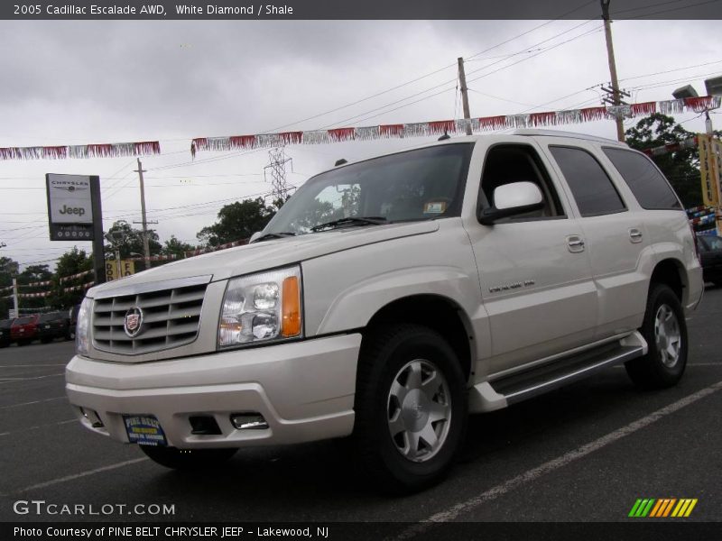 White Diamond / Shale 2005 Cadillac Escalade AWD