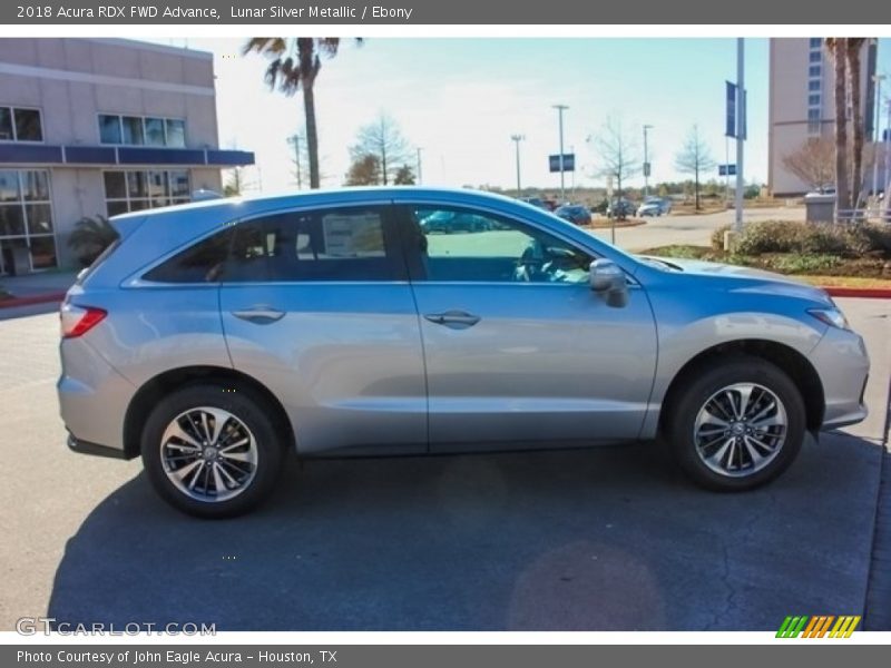 Lunar Silver Metallic / Ebony 2018 Acura RDX FWD Advance