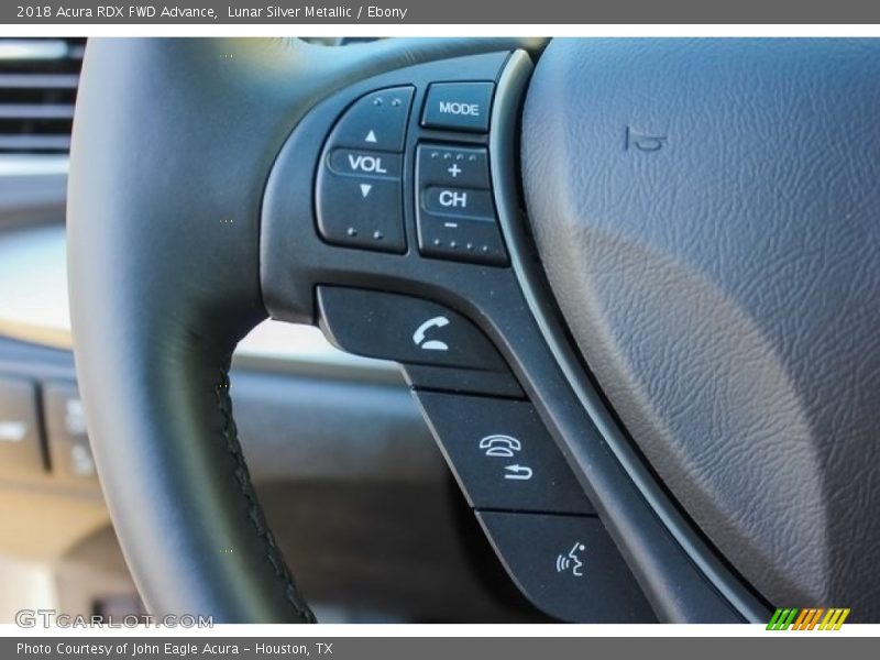 Lunar Silver Metallic / Ebony 2018 Acura RDX FWD Advance