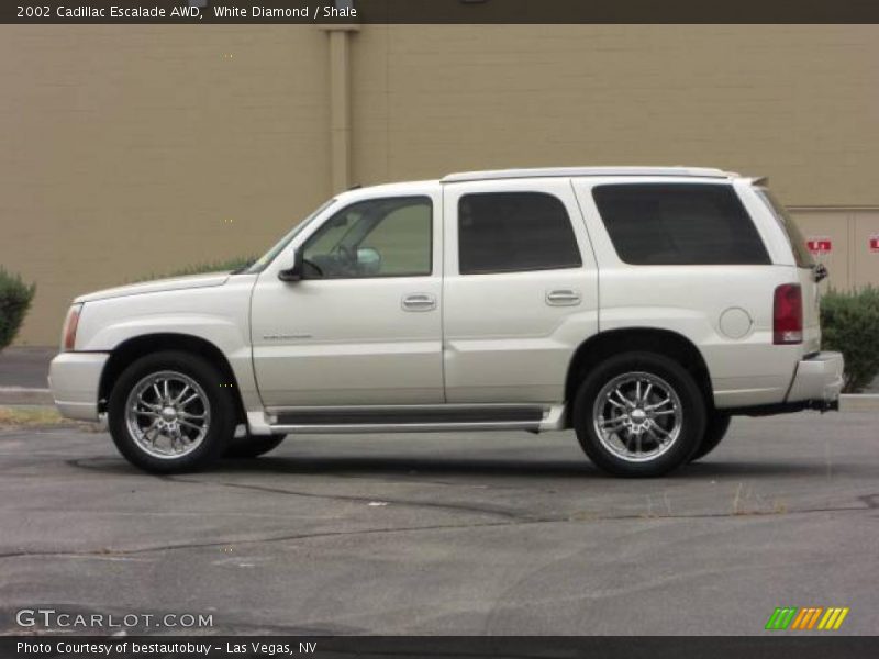 White Diamond / Shale 2002 Cadillac Escalade AWD