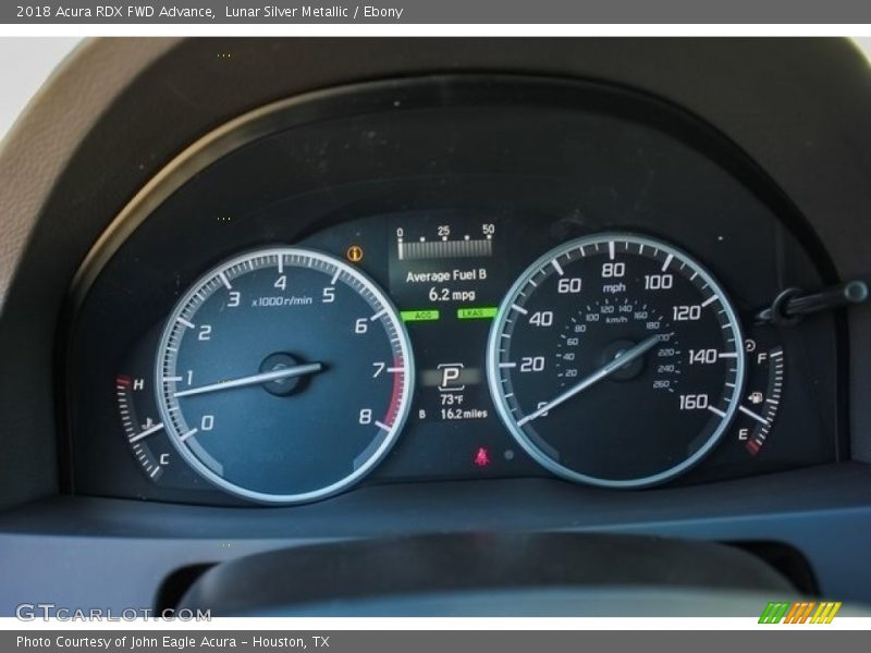 Lunar Silver Metallic / Ebony 2018 Acura RDX FWD Advance