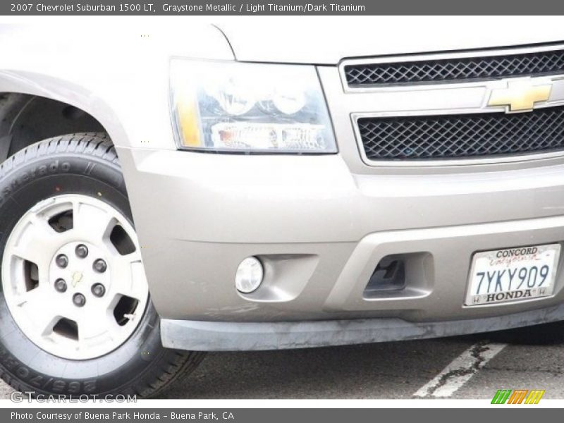 Graystone Metallic / Light Titanium/Dark Titanium 2007 Chevrolet Suburban 1500 LT