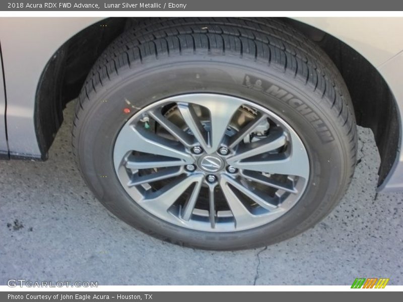 Lunar Silver Metallic / Ebony 2018 Acura RDX FWD Advance