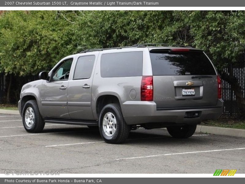 Graystone Metallic / Light Titanium/Dark Titanium 2007 Chevrolet Suburban 1500 LT
