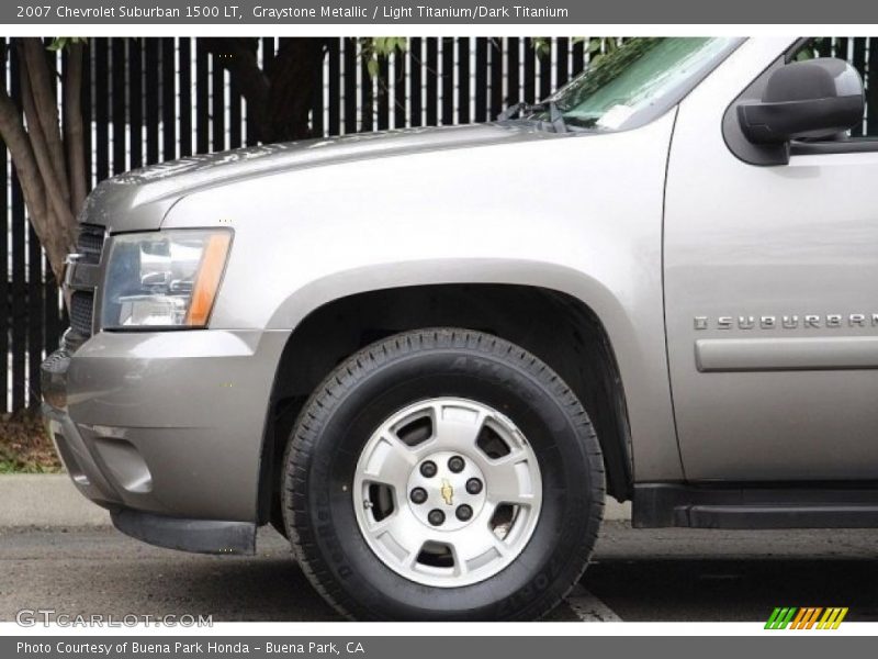 Graystone Metallic / Light Titanium/Dark Titanium 2007 Chevrolet Suburban 1500 LT