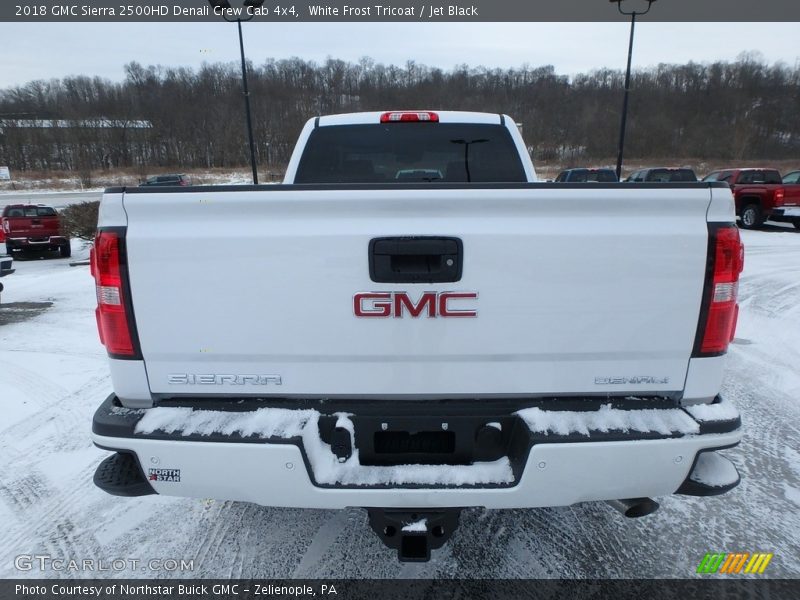 White Frost Tricoat / Jet Black 2018 GMC Sierra 2500HD Denali Crew Cab 4x4