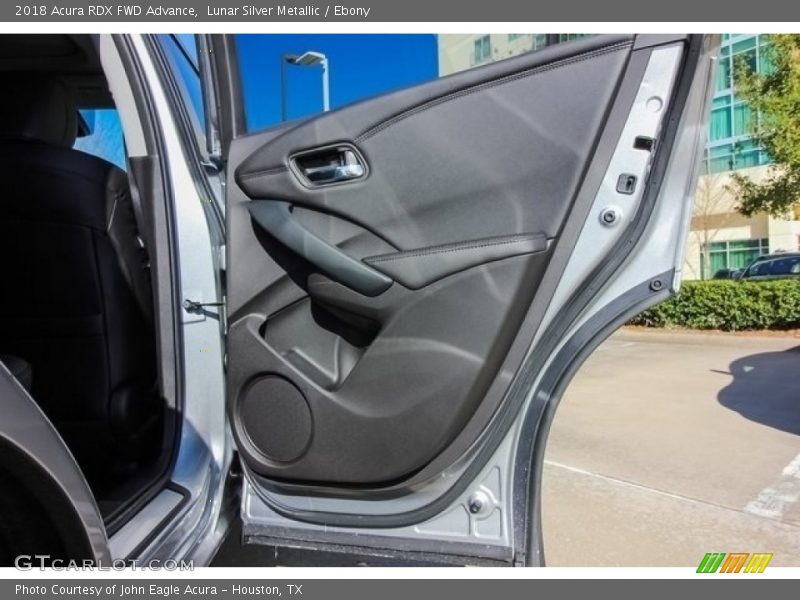 Lunar Silver Metallic / Ebony 2018 Acura RDX FWD Advance