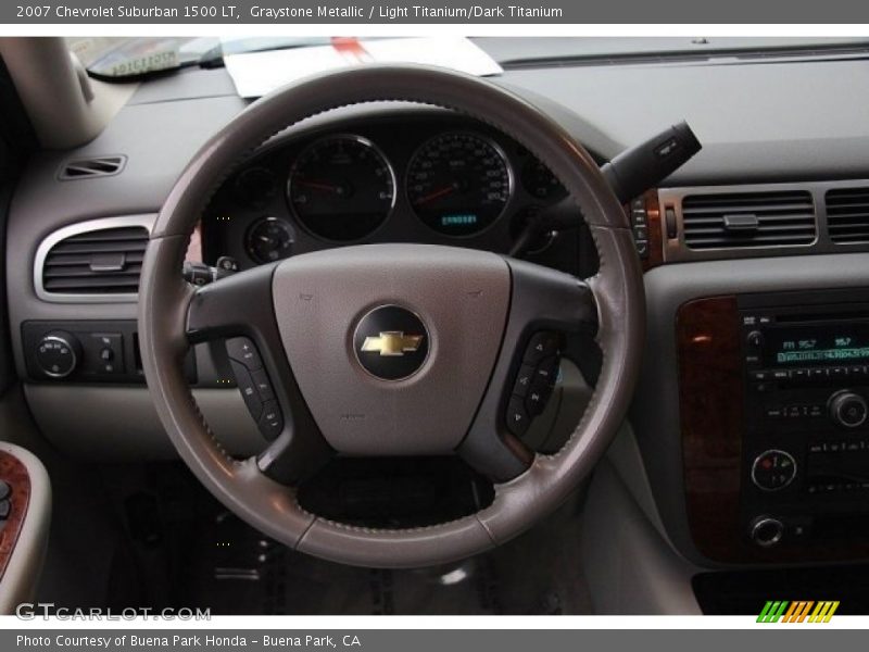 Graystone Metallic / Light Titanium/Dark Titanium 2007 Chevrolet Suburban 1500 LT